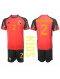 Belgien Toby Alderweireld #2 Replika Hemmakläder Barn VM 2022 Kortärmad (+ byxor)